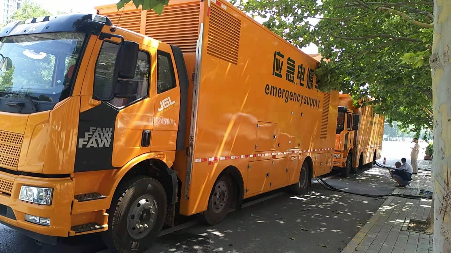 发电车租赁带负荷发不出电是怎么回事